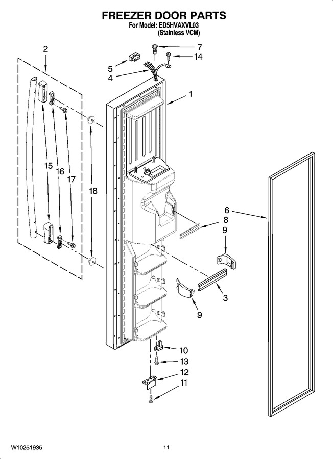 Diagram for ED5HVAXVL03
