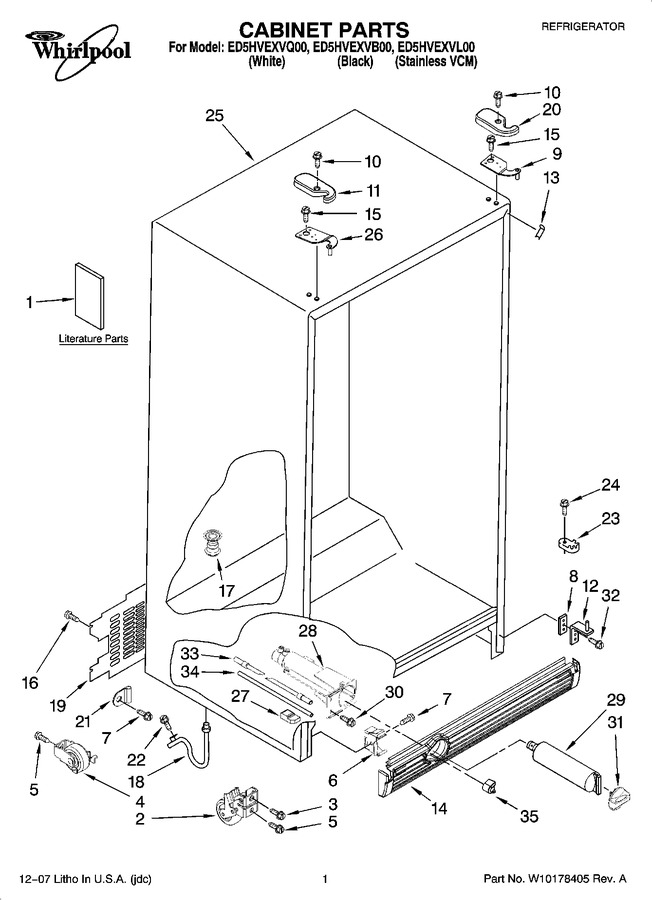 Diagram for ED5HVEXVL00