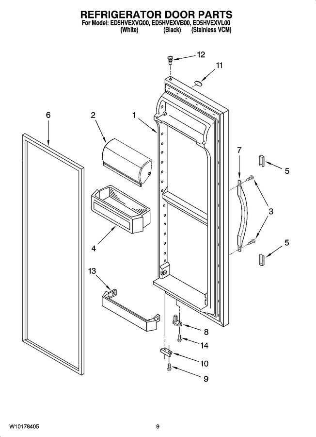 Diagram for ED5HVEXVL00