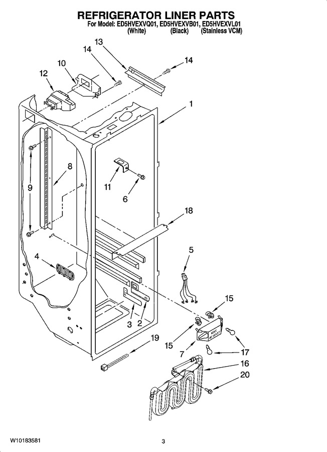 Diagram for ED5HVEXVL01