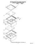 Diagram for 03 - Refrigerator Shelf Parts