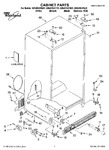 Diagram for 01 - Cabinet Parts