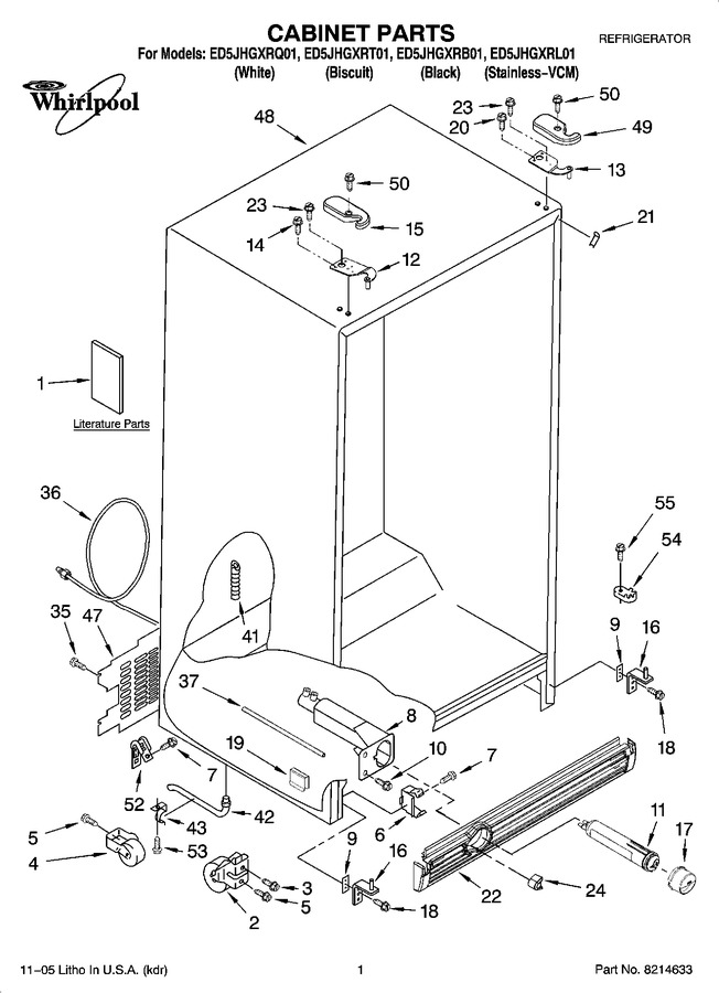 Diagram for ED5JHGXRT01