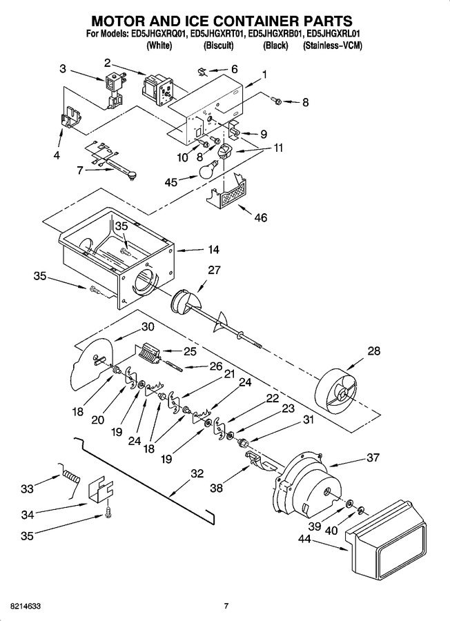 Diagram for ED5JHGXRQ01
