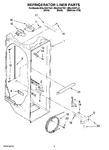Diagram for 02 - Refrigerator Liner Parts