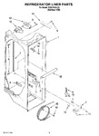 Diagram for 02 - Refrigerator Liner Parts