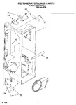 Diagram for 02 - Refrigerator Liner Parts