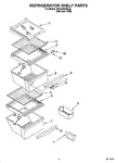 Diagram for 03 - Refrigerator Shelf Parts