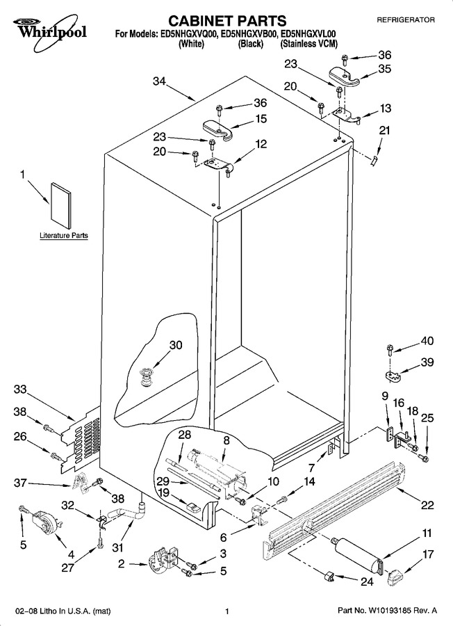 Diagram for ED5NHGXVL00