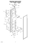 Diagram for 07 - Freezer Door Parts