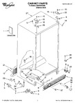 Diagram for 01 - Cabinet Parts