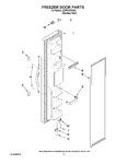 Diagram for 07 - Freezer Door Parts
