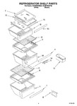 Diagram for 03 - Refrigerator Shelf Parts