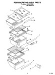 Diagram for 03 - Refrigerator Shelf Parts