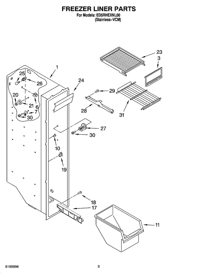 Diagram for ED5RHEXNL00
