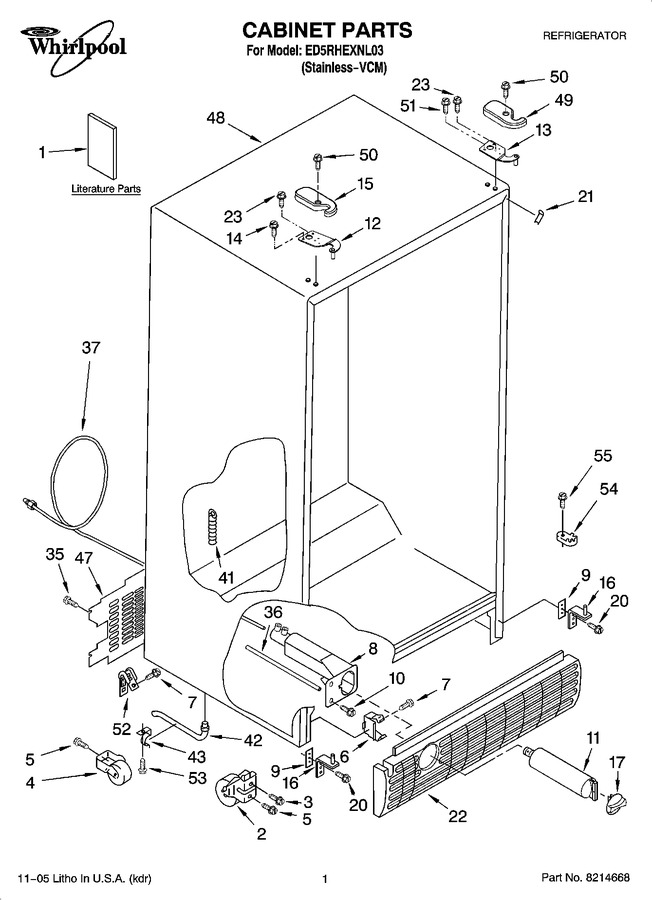 Diagram for ED5RHEXNL03