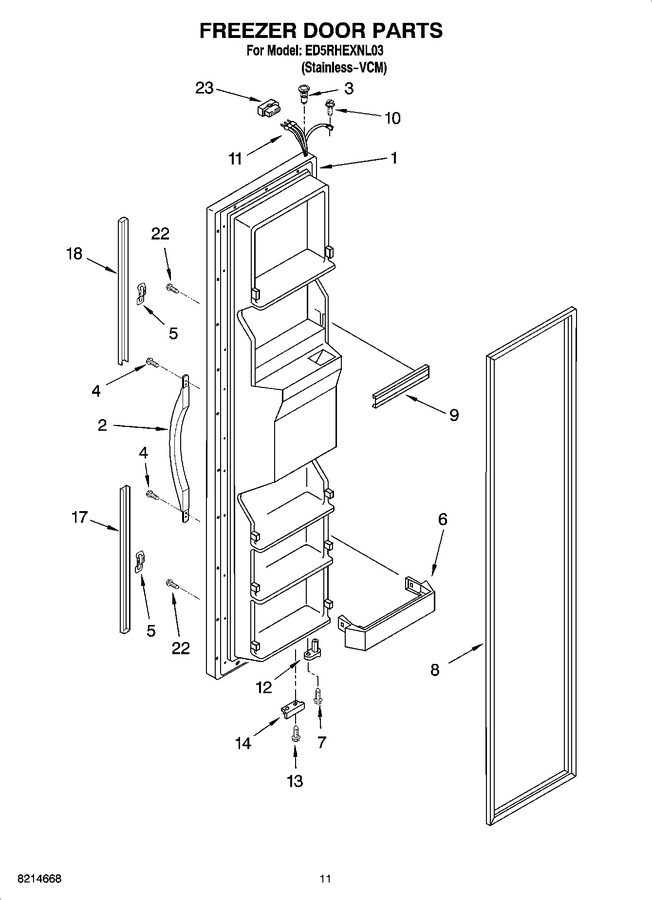 Diagram for ED5RHEXNL03