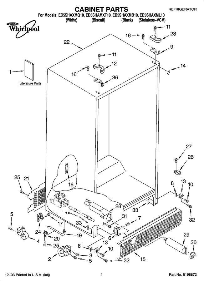 Diagram for ED5SHAMXT10