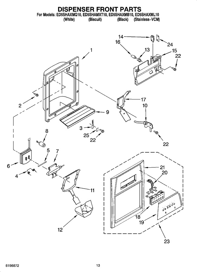 Diagram for ED5SHAMXT10