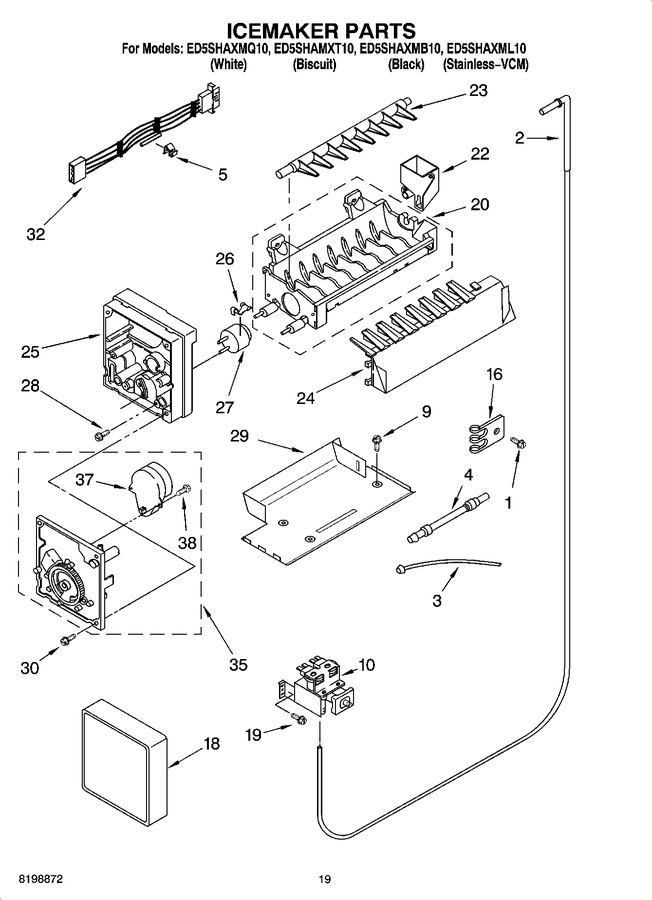 Diagram for ED5SHAMXT10