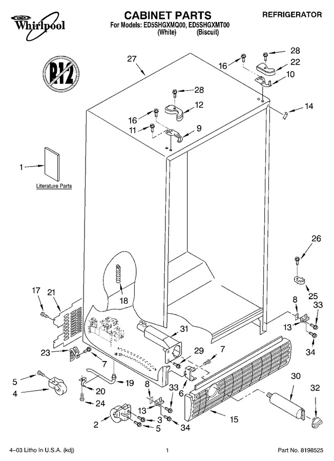 Diagram for ED5SHGXMT00