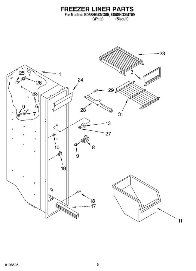 Diagram for ED5SHGXMT00