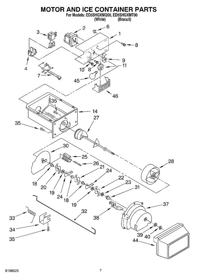 Diagram for ED5SHGXMT00