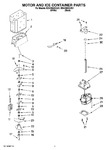 Diagram for 05 - Motor And Ice Container Parts