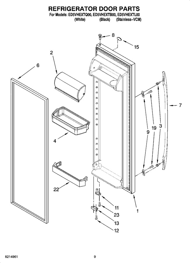 Diagram for ED5VHEXTB00