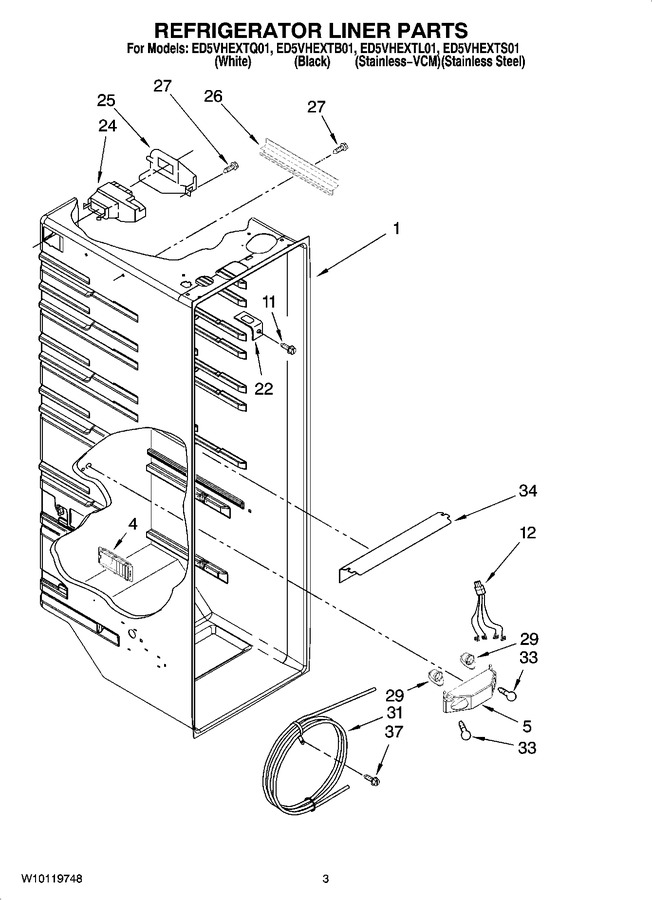 Diagram for ED5VHEXTB01
