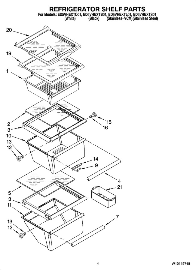 Diagram for ED5VHEXTB01