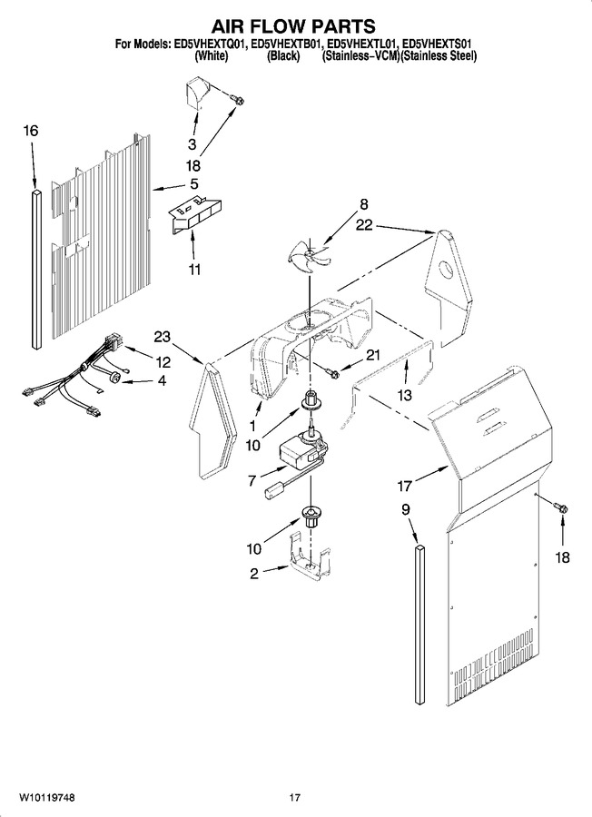 Diagram for ED5VHEXTB01