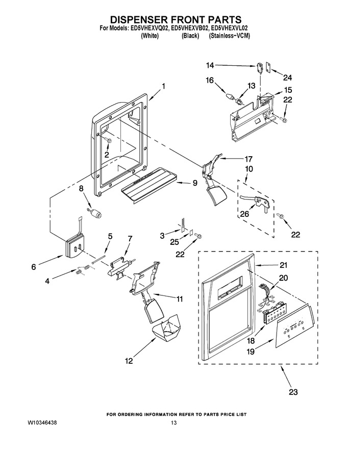 Diagram for ED5VHEXVL02