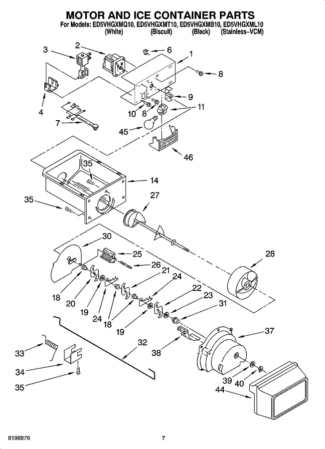 Diagram for ED5VHGXMT10