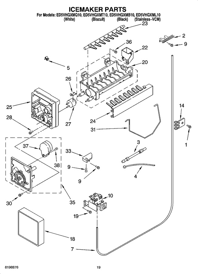 Diagram for ED5VHGXML10