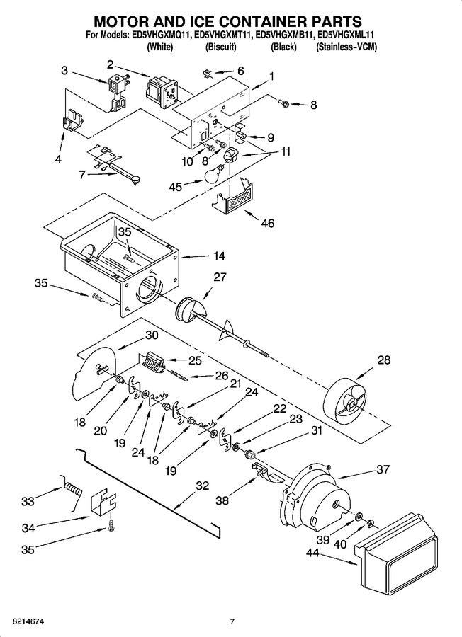 Diagram for ED5VHGXMB11