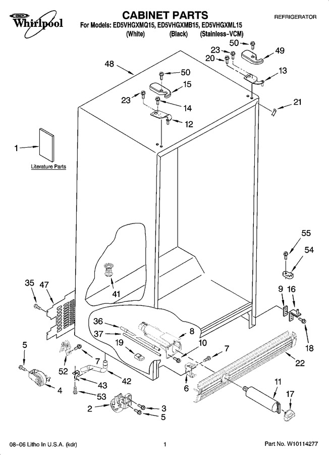 Diagram for ED5VHGXMB15