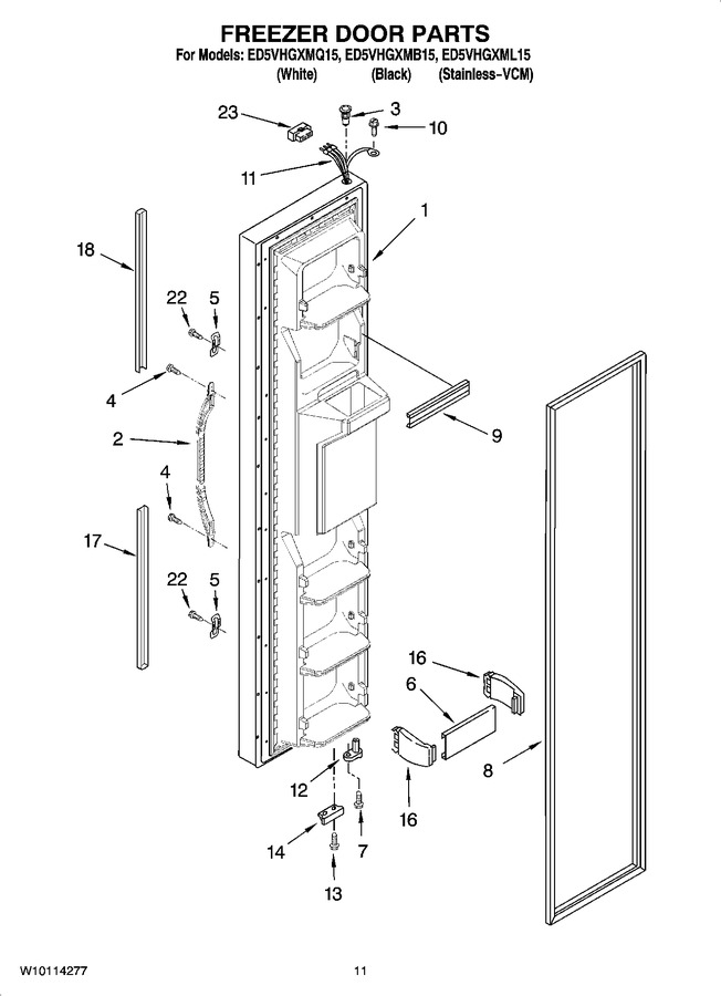 Diagram for ED5VHGXMQ15