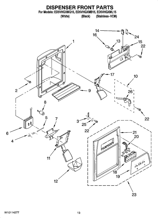 Diagram for ED5VHGXMQ15
