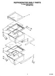 Diagram for 03 - Refrigerator Shelf Parts