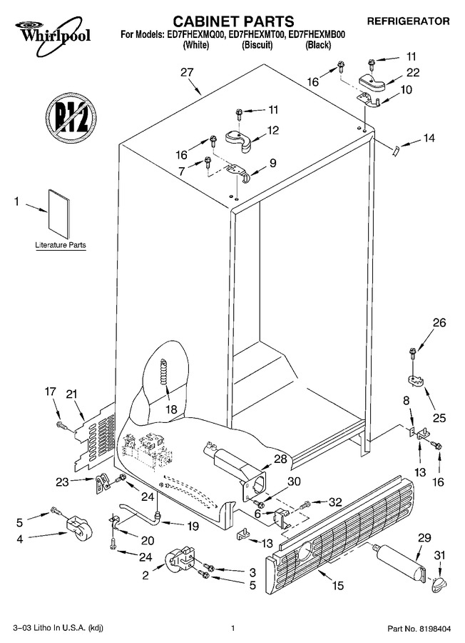 Diagram for ED7FHEXMB00