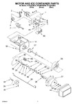 Diagram for 05 - Motor And Ice Container Parts