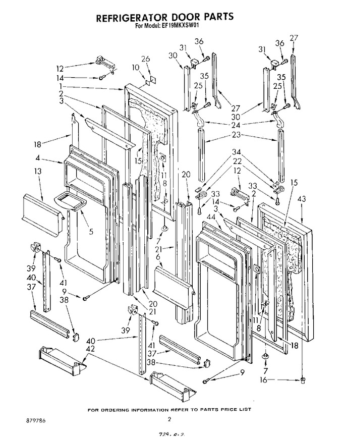Diagram for EF19MKXSW01