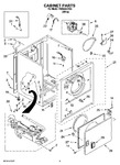 Diagram for 02 - Cabinet Parts