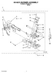 Diagram for 04 - 8318272 Burner Assembly, Optional Parts (not Included)