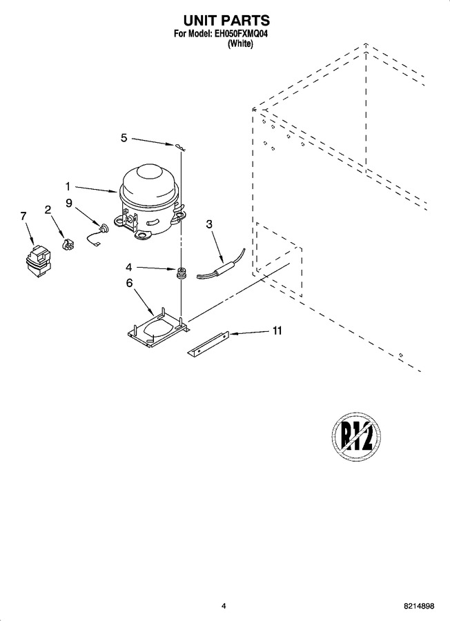 Diagram for EH050FXMQ04