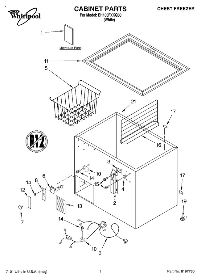 Diagram for EH100FXKQ00