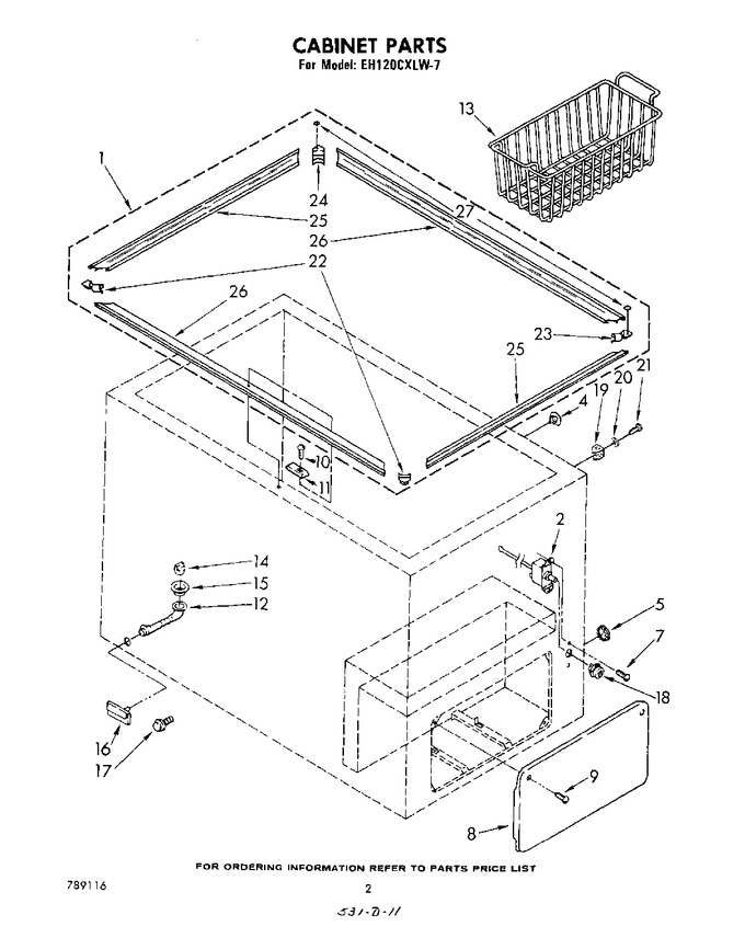 Diagram for EH120CXLW7