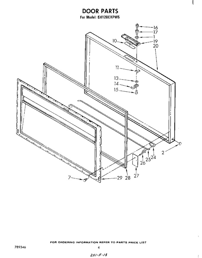 Diagram for EH120CXPW5