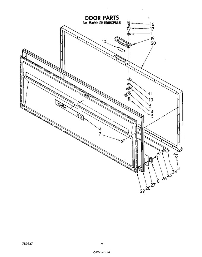 Diagram for EH1500XPM5